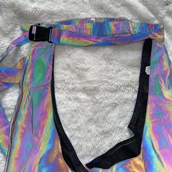 Holographic Chaps Pants - Picture 3 of 4